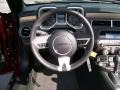 Beige 2011 Chevrolet Camaro LT/RS Convertible Steering Wheel