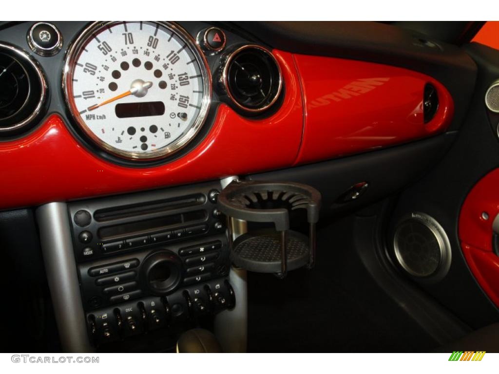 2007 Cooper S Convertible - Chili Red / Carbon Black/Black photo #27