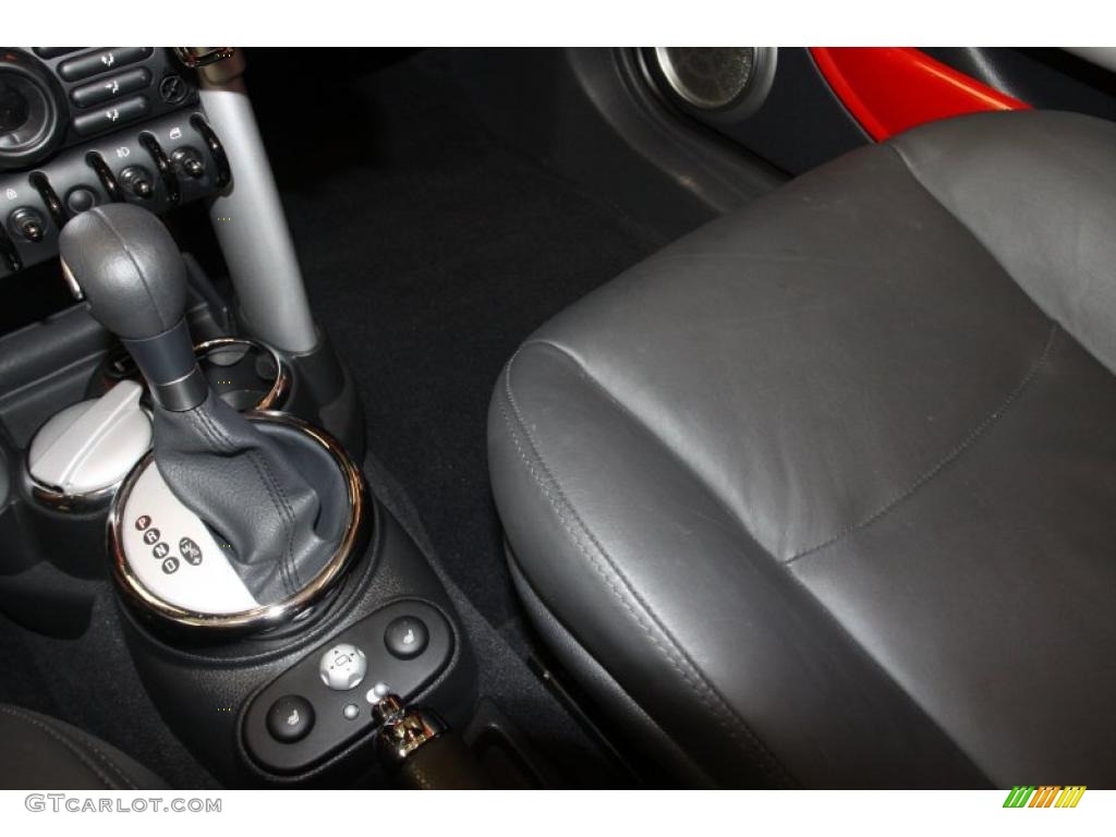 2007 Cooper S Convertible - Chili Red / Carbon Black/Black photo #28