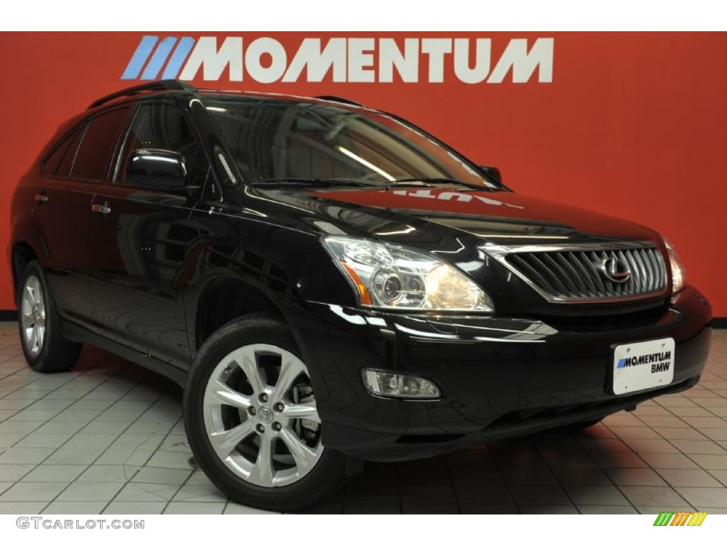 Obsidian Black Lexus RX