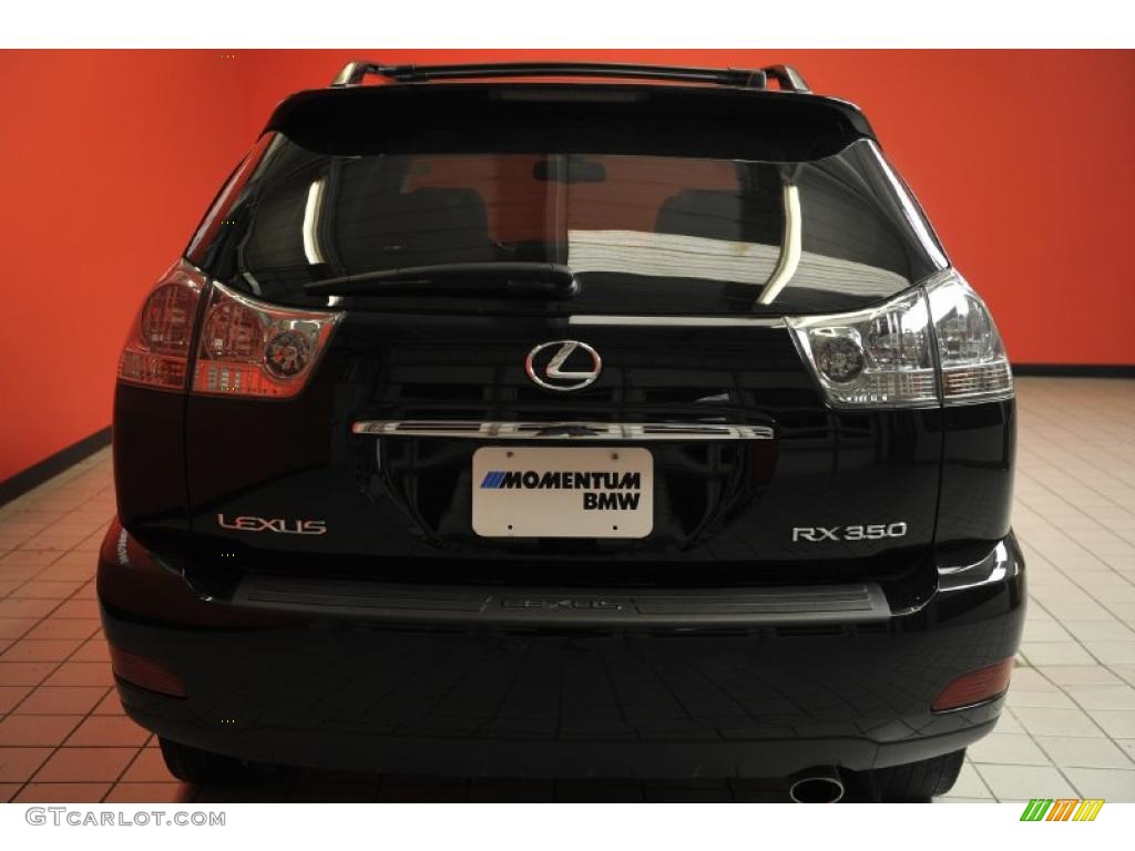 2009 RX 350 - Obsidian Black / Parchment photo #19