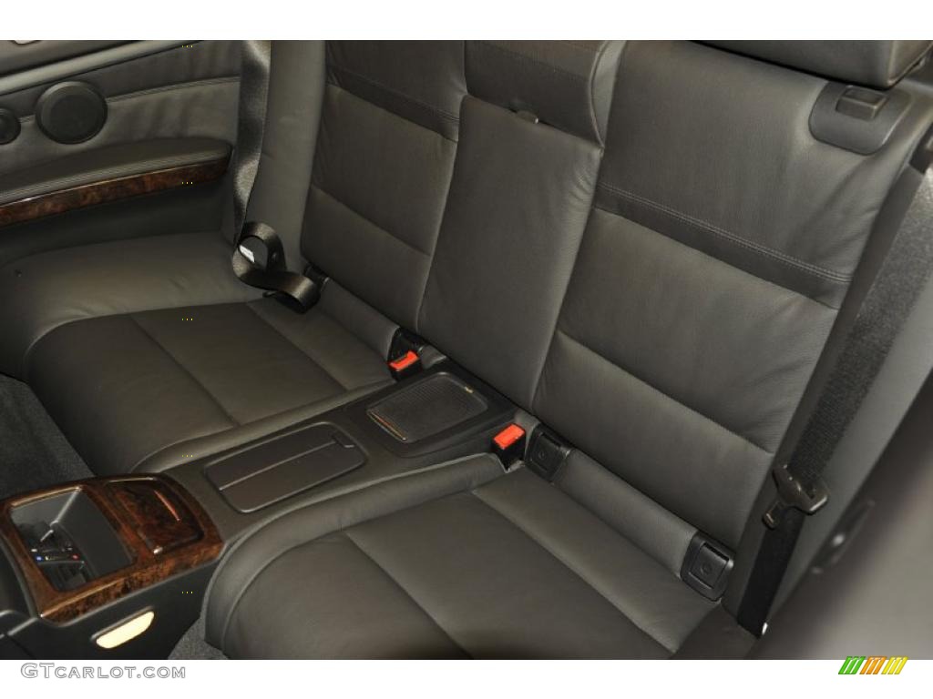 2008 3 Series 335i Convertible - Sparkling Graphite Metallic / Black photo #7