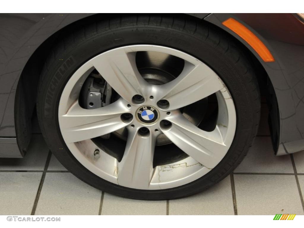 2008 3 Series 335i Convertible - Sparkling Graphite Metallic / Black photo #16