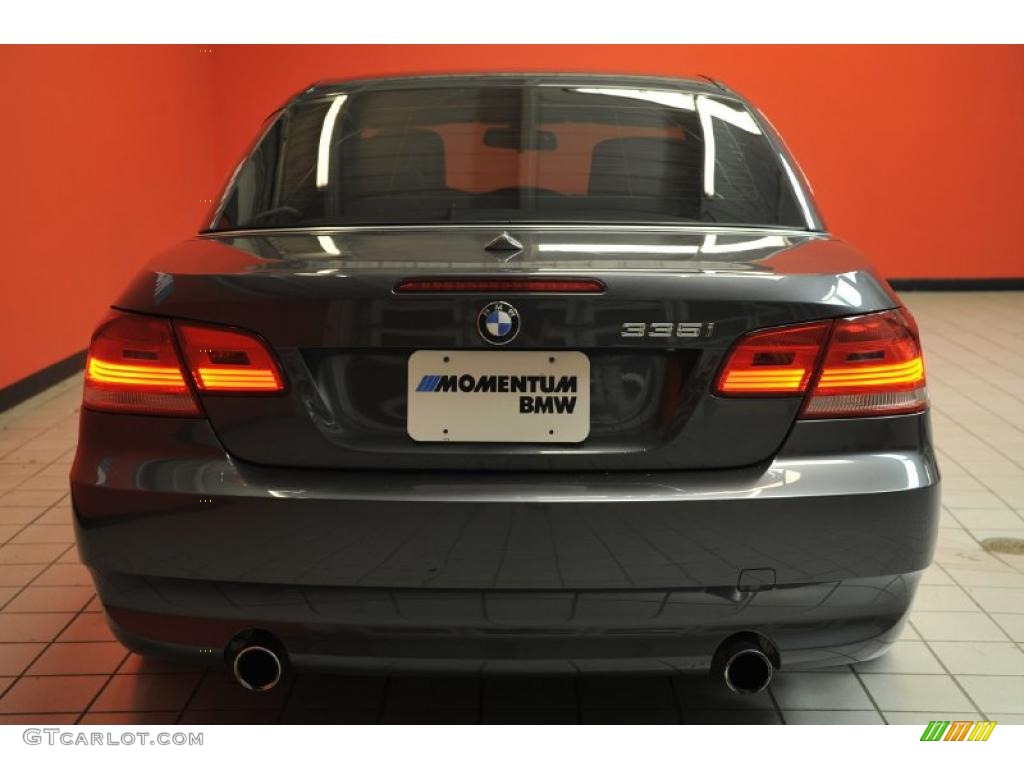 2008 3 Series 335i Convertible - Sparkling Graphite Metallic / Black photo #20