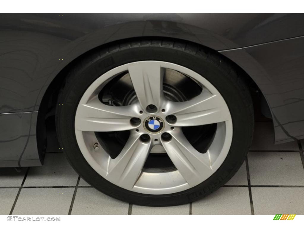 2008 3 Series 335i Convertible - Sparkling Graphite Metallic / Black photo #25