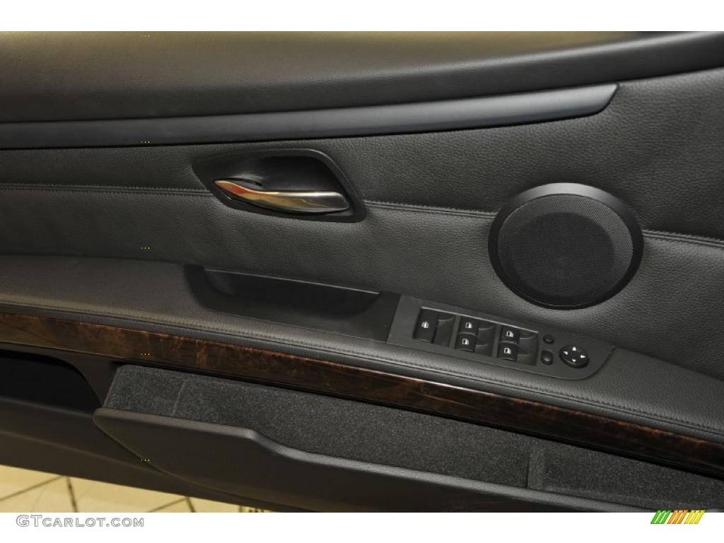2008 3 Series 335i Convertible - Sparkling Graphite Metallic / Black photo #40