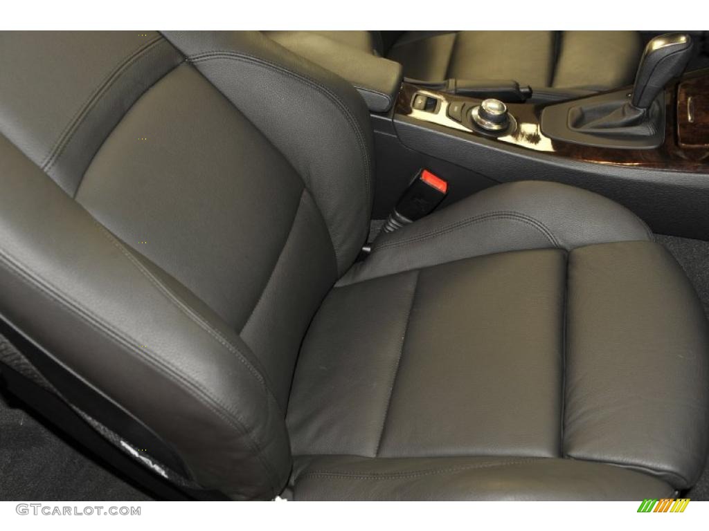 2008 3 Series 335i Convertible - Sparkling Graphite Metallic / Black photo #46