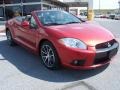 Rave Red 2012 Mitsubishi Eclipse Spyder GS Sport Exterior