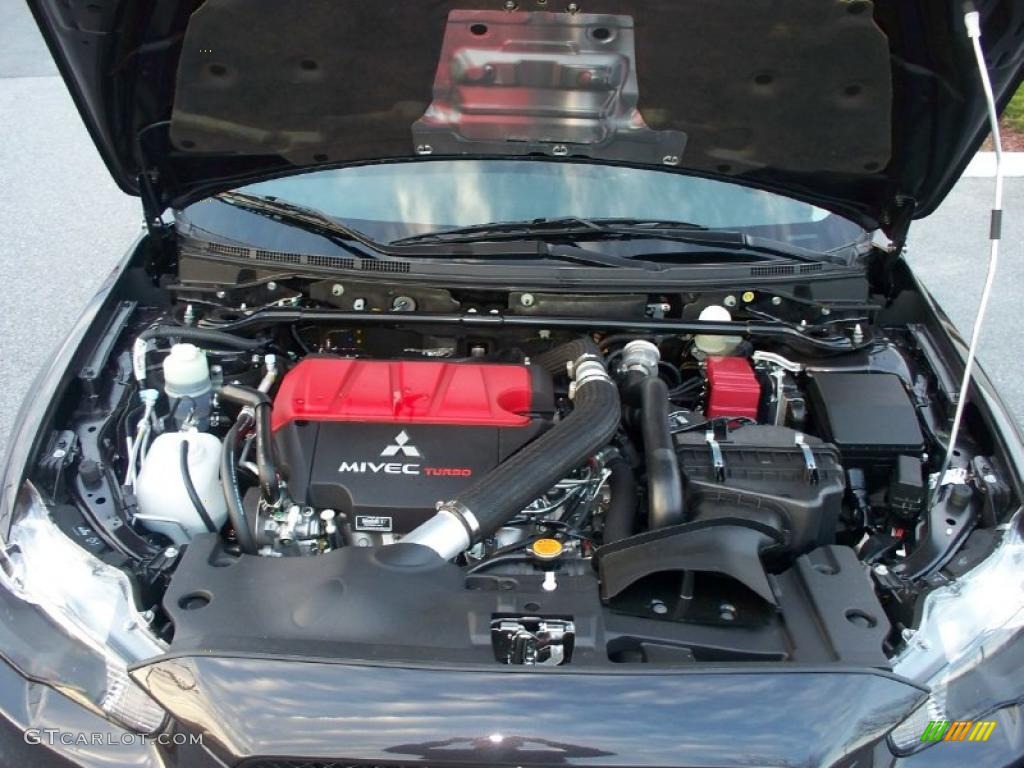 2011 Mitsubishi Lancer Evolution GSR 2.0 Liter Turbocharged DOHC 16-Valve MIVEC 4 Cylinder Engine Photo #47700891