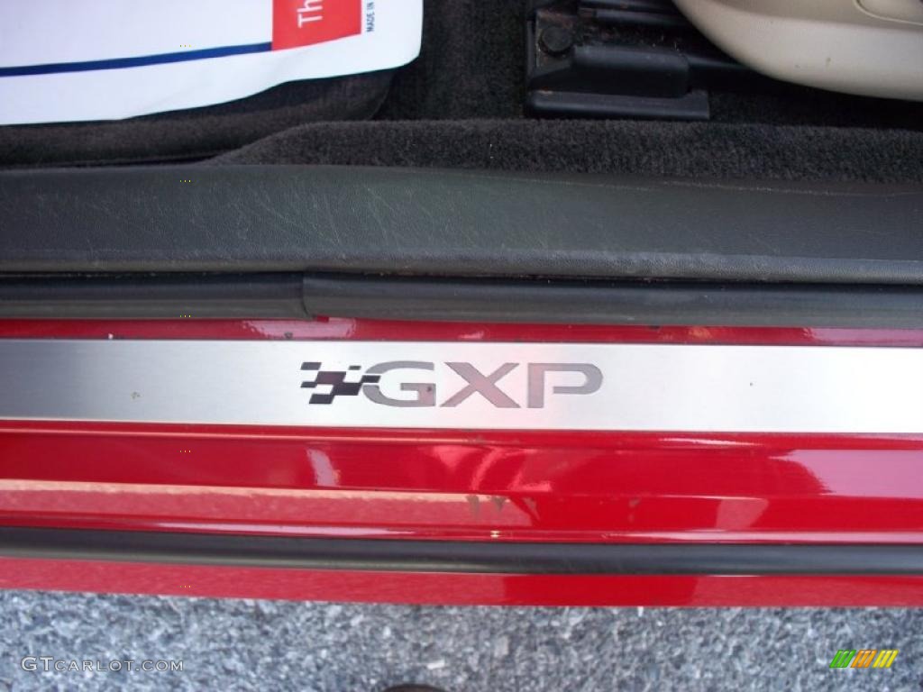 2007 Grand Prix GXP Sedan - Crimson Red / Cashmere photo #14