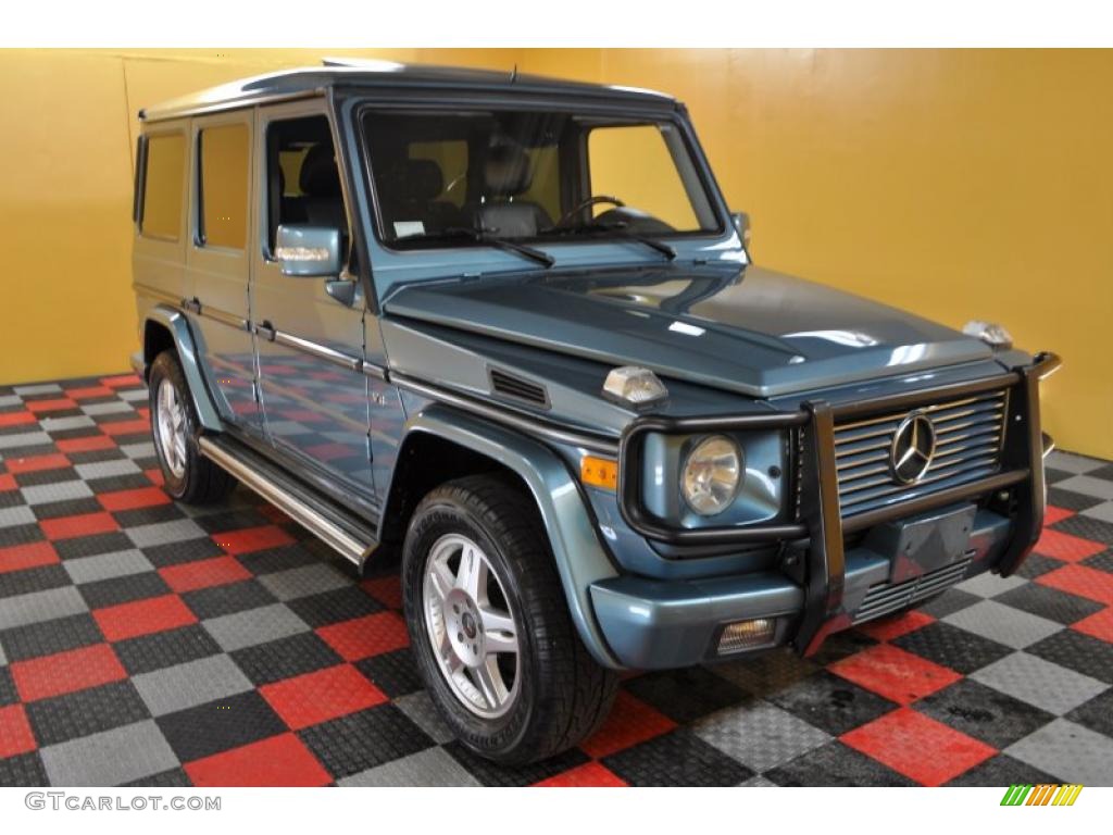 Wedgewood Blue Metallic 2003 Mercedes-Benz G 500 Exterior Photo #47701134