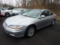 2002 Satin Silver Metallic Honda Accord EX V6 Coupe  photo #3