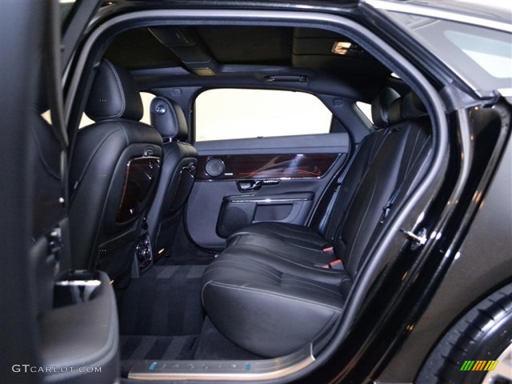 Jet Black/Jet Black Interior 2011 Jaguar XJ XJL Supersport Photo #47703398