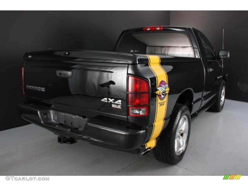 Black 2004 Dodge Ram 1500 Rumble Bee Regular Cab 4x4 Exterior Photo #47703452