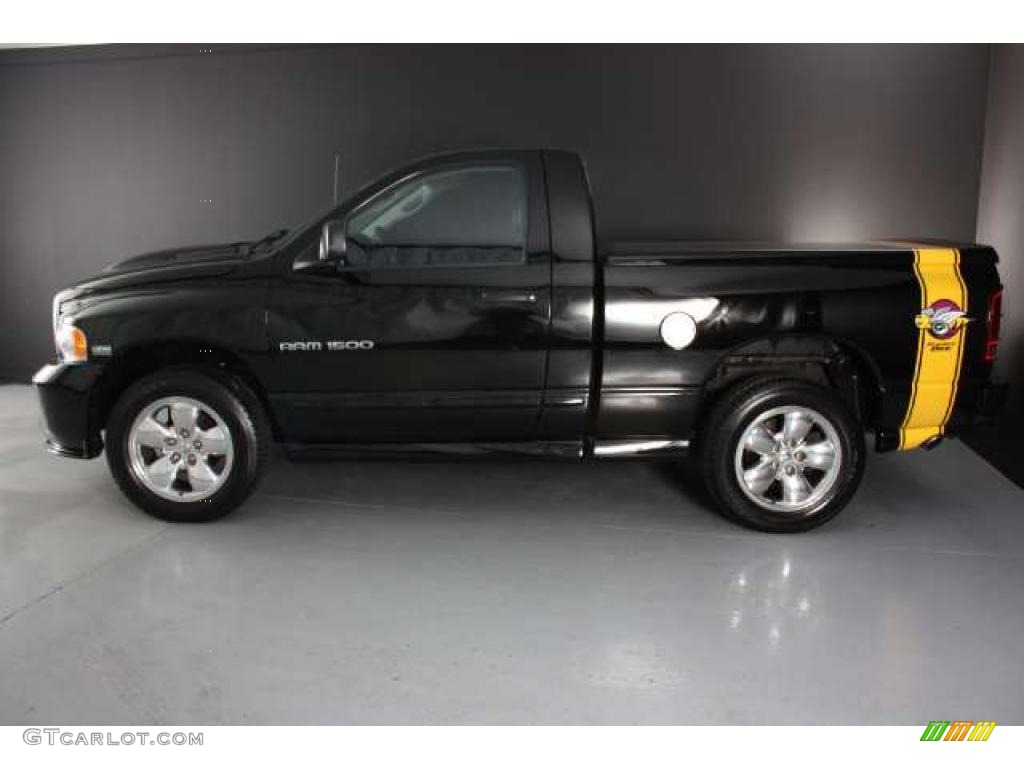 Black 2004 Dodge Ram 1500 Rumble Bee Regular Cab 4x4 Exterior Photo #47703461