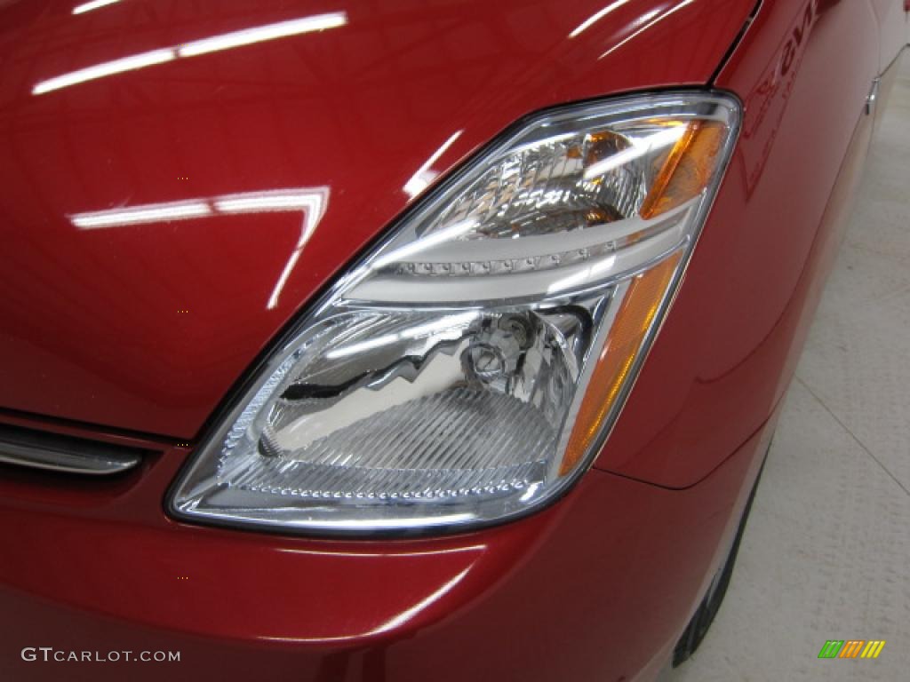 2009 Prius Hybrid - Barcelona Red Metallic / Bisque photo #11