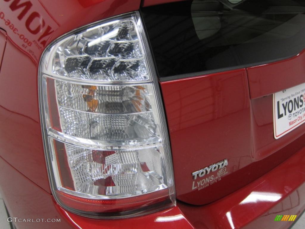 2009 Prius Hybrid - Barcelona Red Metallic / Bisque photo #12