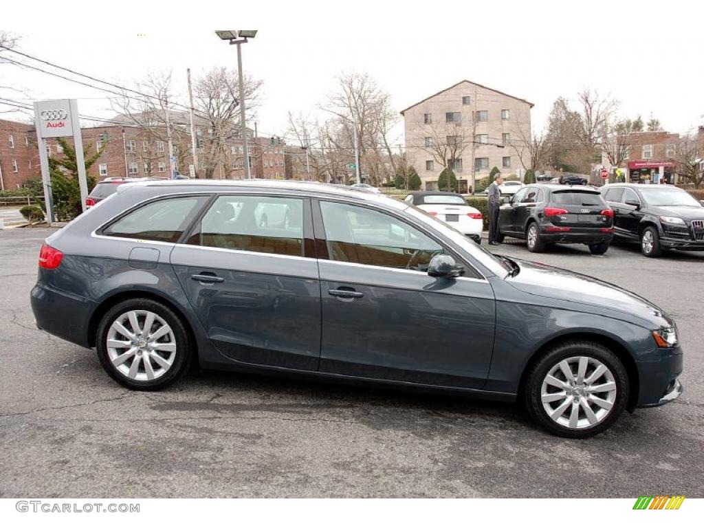 2010 A4 2.0T quattro Avant - Meteor Gray Pearl Effect / Black photo #4