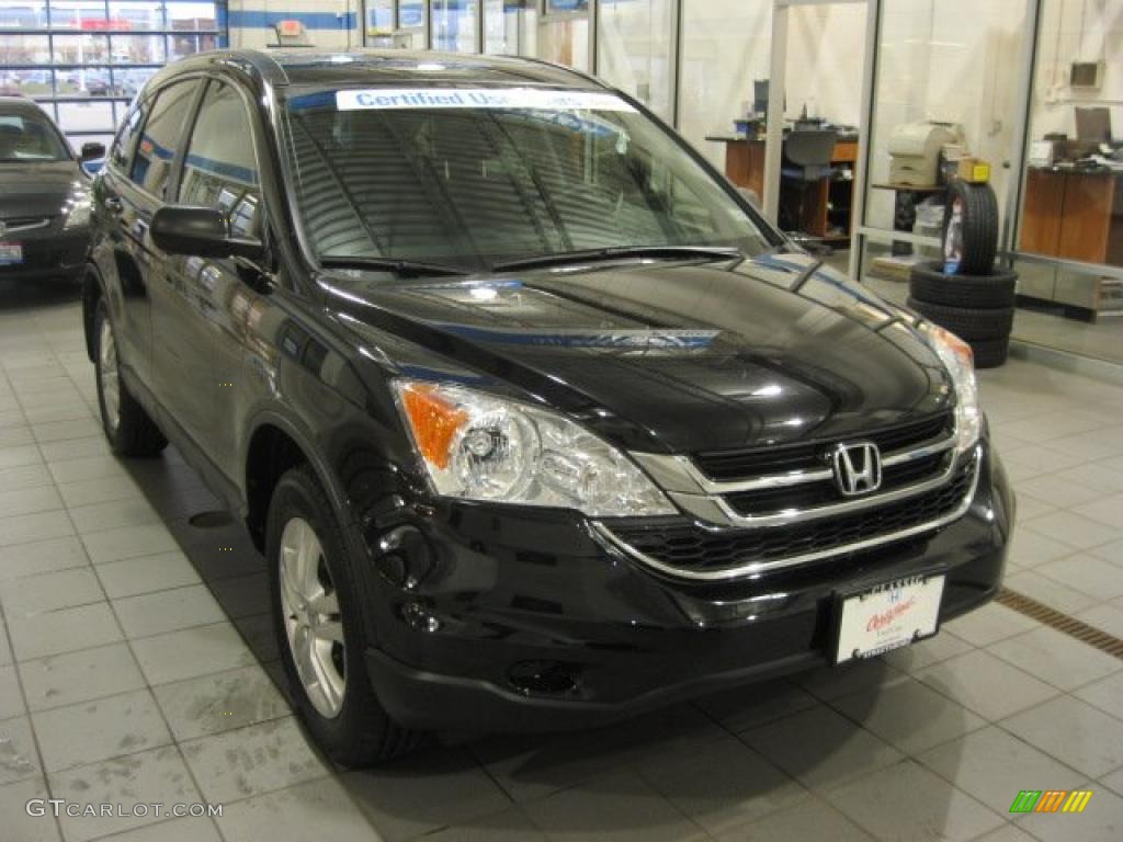 Crystal Black Pearl Honda CR-V