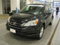 2010 Crystal Black Pearl Honda CR-V EX AWD  photo #2