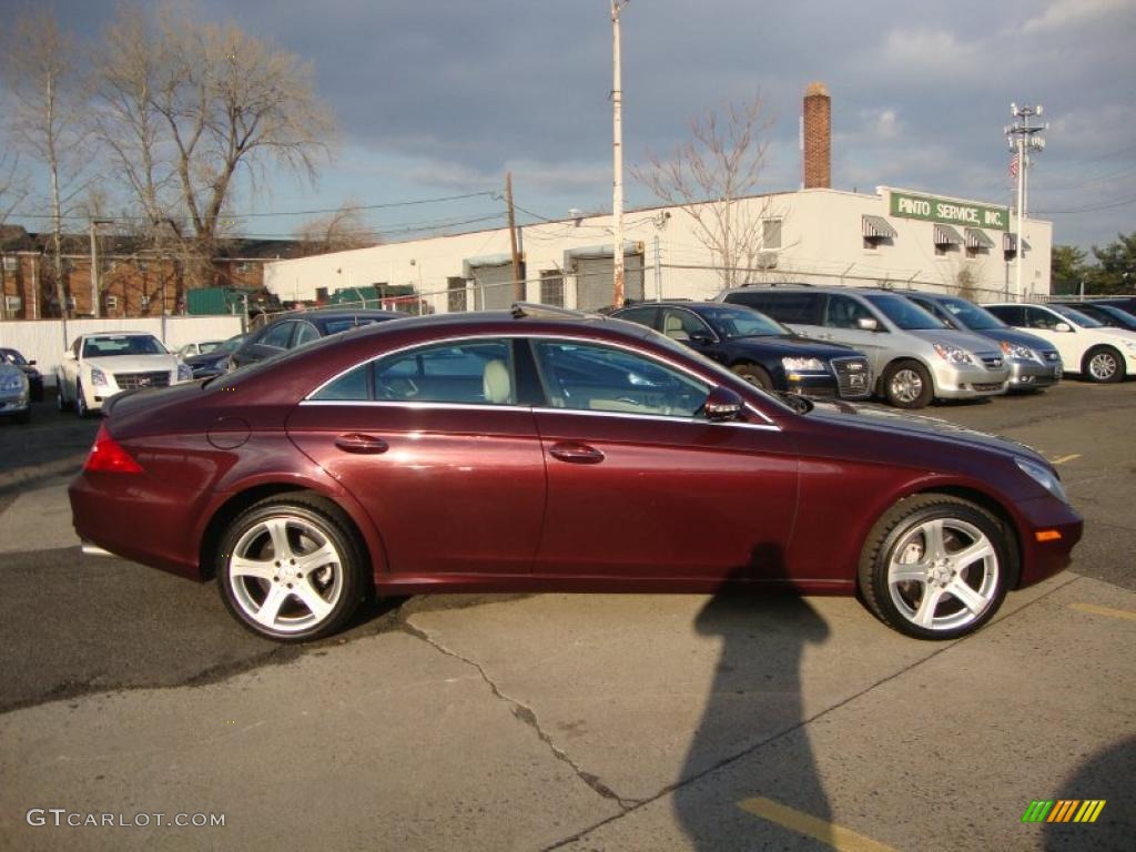 Bordeaux Red Metallic 2006 Mercedes-Benz CLS 500 Exterior Photo #47707750