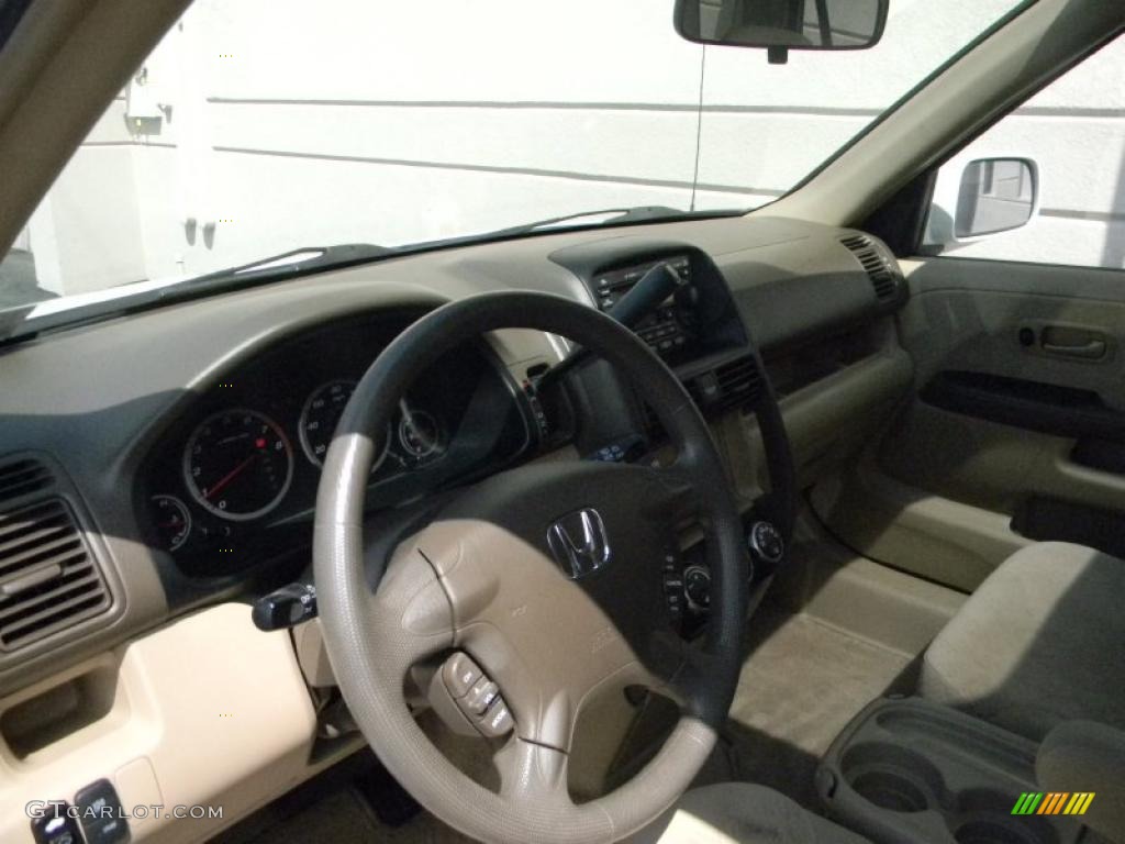 2006 CR-V EX 4WD - Taffeta White / Ivory photo #9