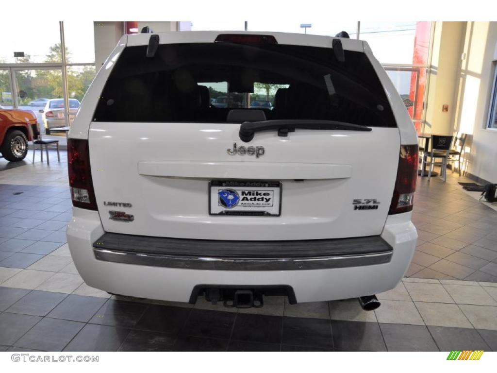 2006 Grand Cherokee Limited - Stone White / Medium Slate Gray photo #6