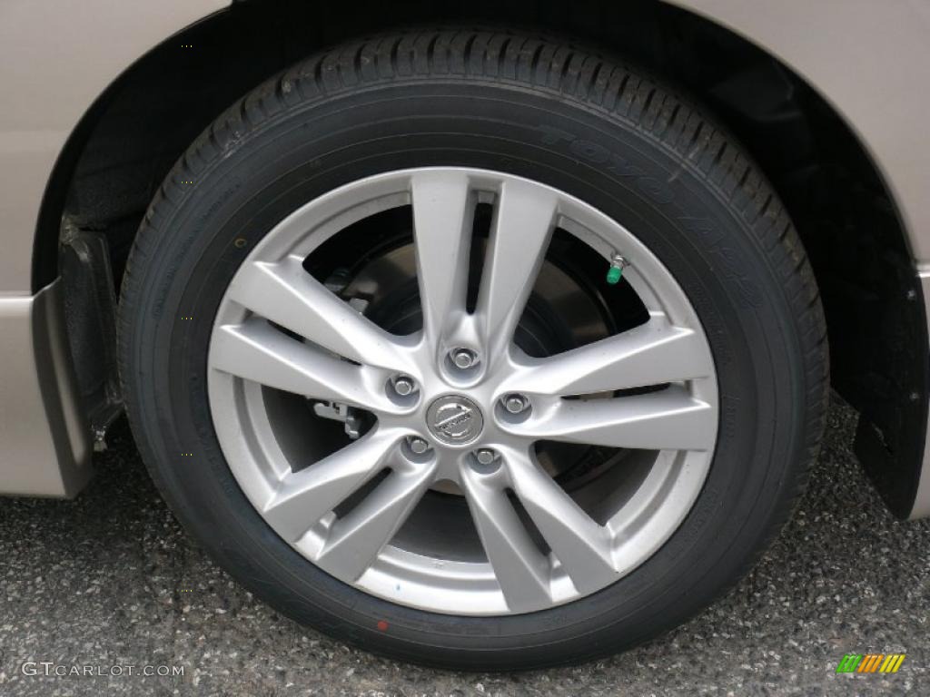 2011 Nissan Quest 3.5 SL Wheel Photo #47708687
