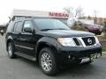 2011 Super Black Nissan Pathfinder LE 4x4  photo #1