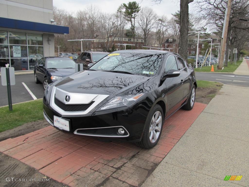 Crystal Black Pearl Acura ZDX