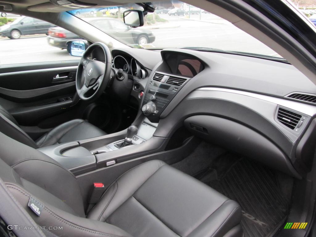 2010 Acura ZDX AWD Technology Ebony Dashboard Photo #47708942