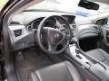 Ebony 2010 Acura ZDX AWD Technology Interior Color