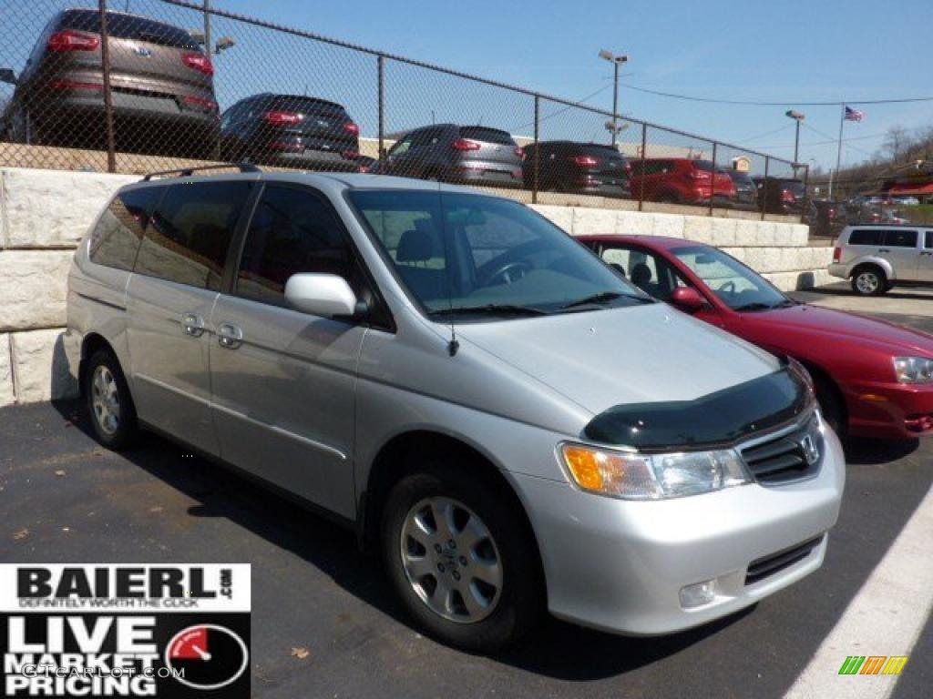 2002 Odyssey EX-L - Starlight Silver Metallic / Quartz Gray photo #1