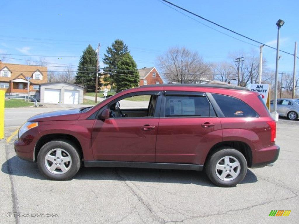 2007 XL7 AWD - Dark Cranberry Metallic / Beige photo #5