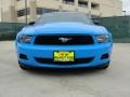 2010 Grabber Blue Ford Mustang V6 Premium Coupe  photo #9