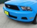 Grabber Blue 2010 Ford Mustang V6 Premium Coupe Exterior