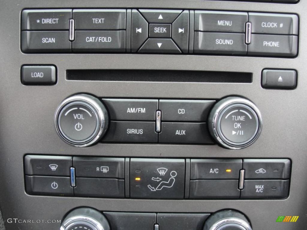 2010 Ford Mustang V6 Premium Coupe Controls Photo #47710824
