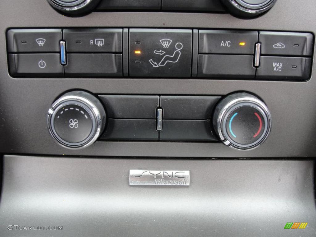 2010 Ford Mustang V6 Premium Coupe Controls Photo #47710842