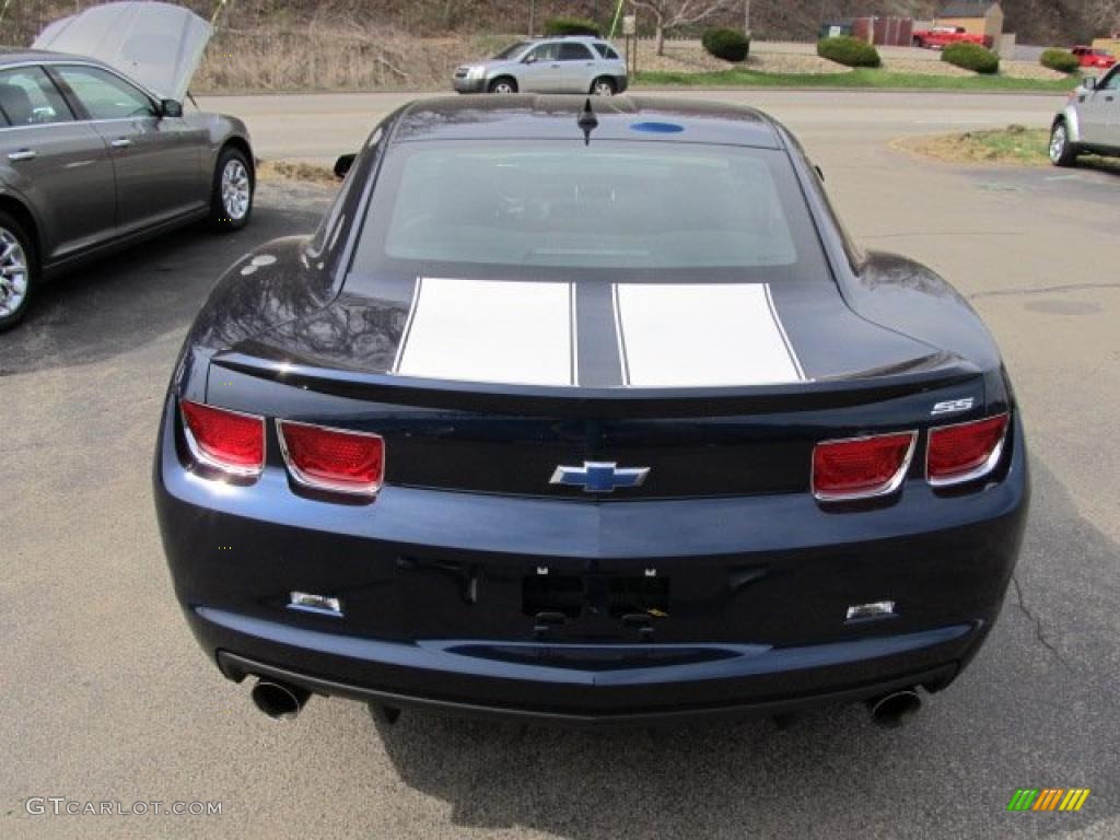 2010 Camaro SS Coupe - Imperial Blue Metallic / Black photo #5