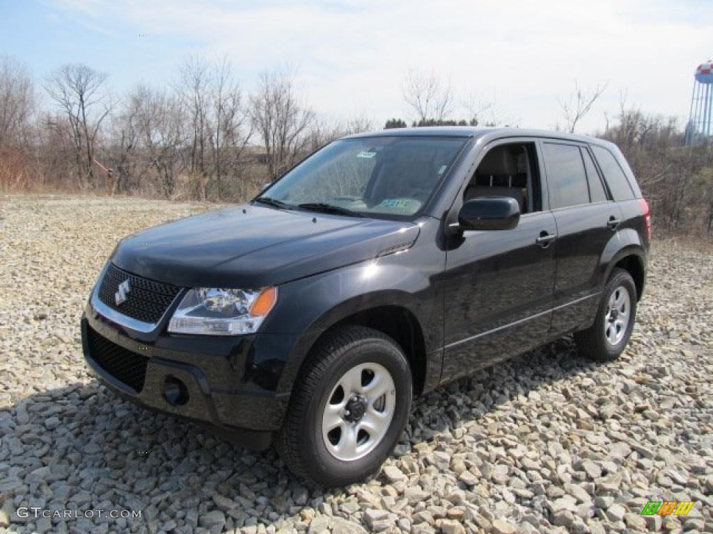 Black Pearl 2011 Suzuki Grand Vitara Premium 4x4 Exterior Photo #47712054