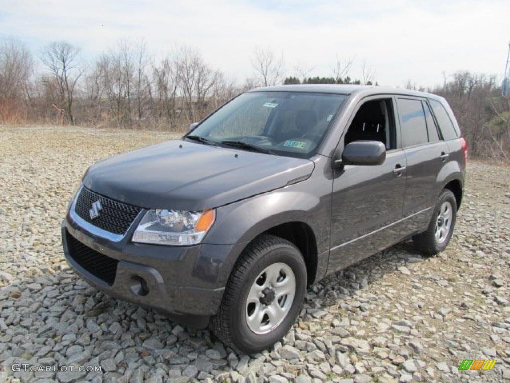 Slate Gray Metallic 2011 Suzuki Grand Vitara Premium 4x4 Exterior Photo #47712723