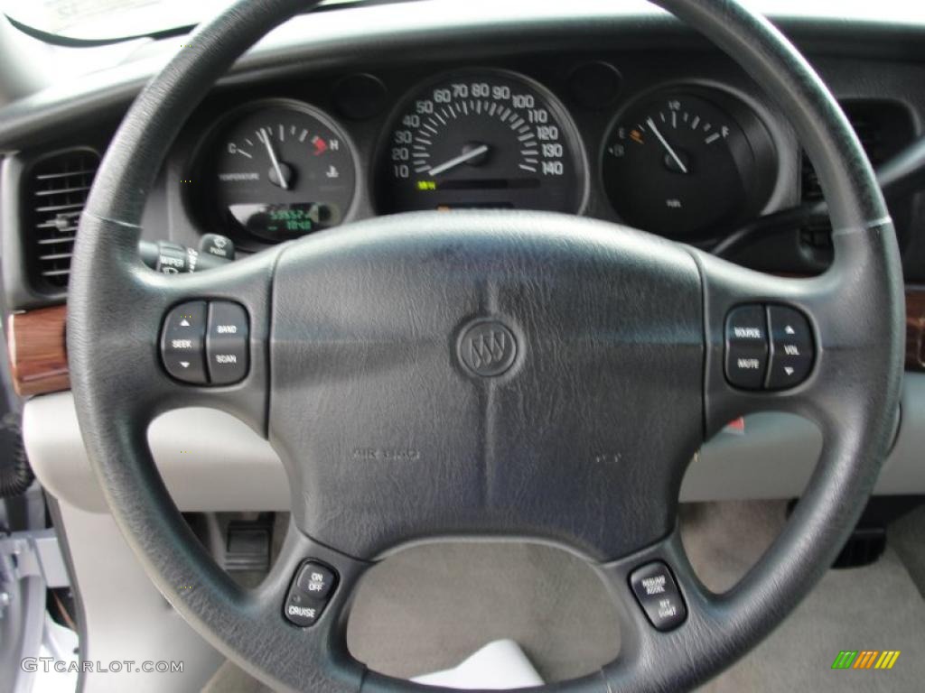 2005 LeSabre Custom - Glacier Blue Metallic / Gray photo #37