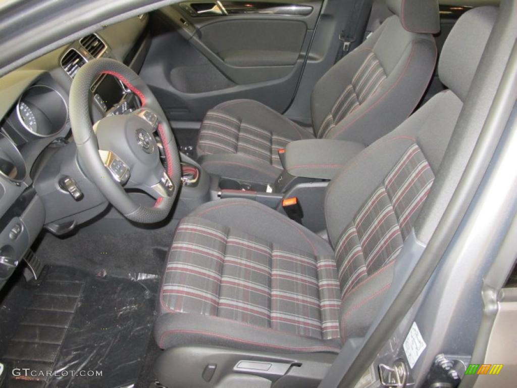 Interlagos Plaid Cloth Interior 2011 Volkswagen GTI 4 Door Photo #47712927