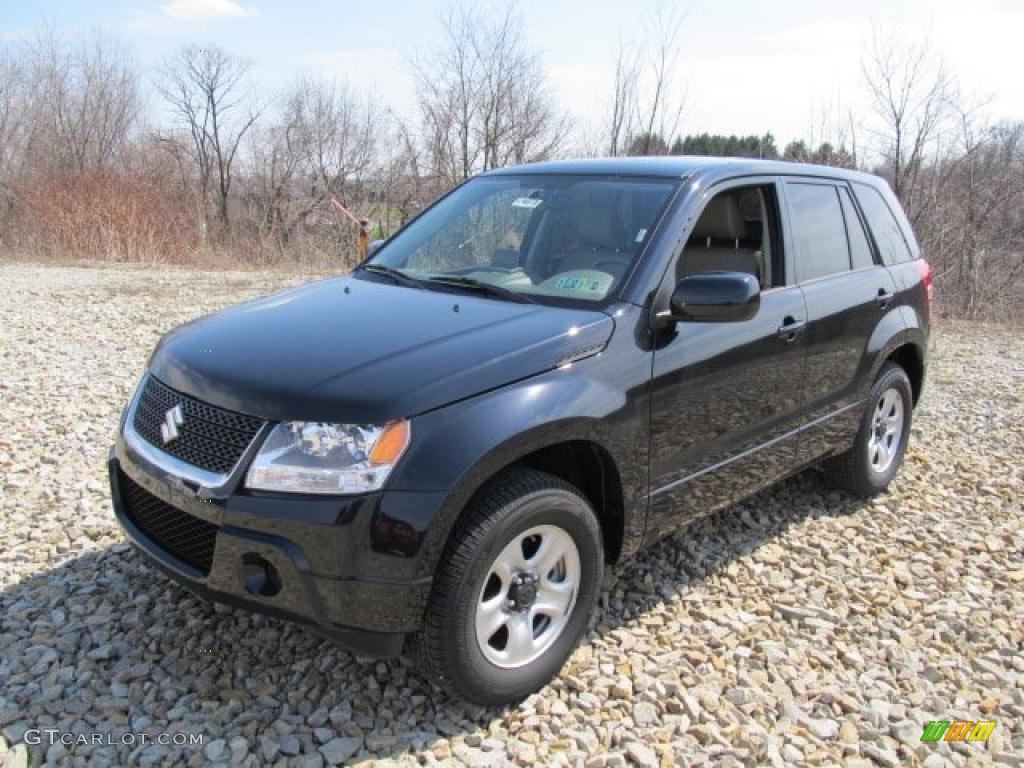 Black Pearl 2011 Suzuki Grand Vitara Premium 4x4 Exterior Photo #47712951