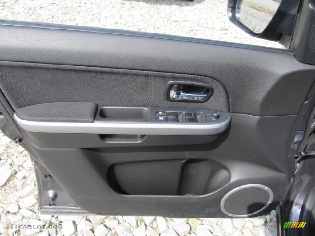 2011 Suzuki Grand Vitara Premium 4x4 Black Door Panel Photo #47713182