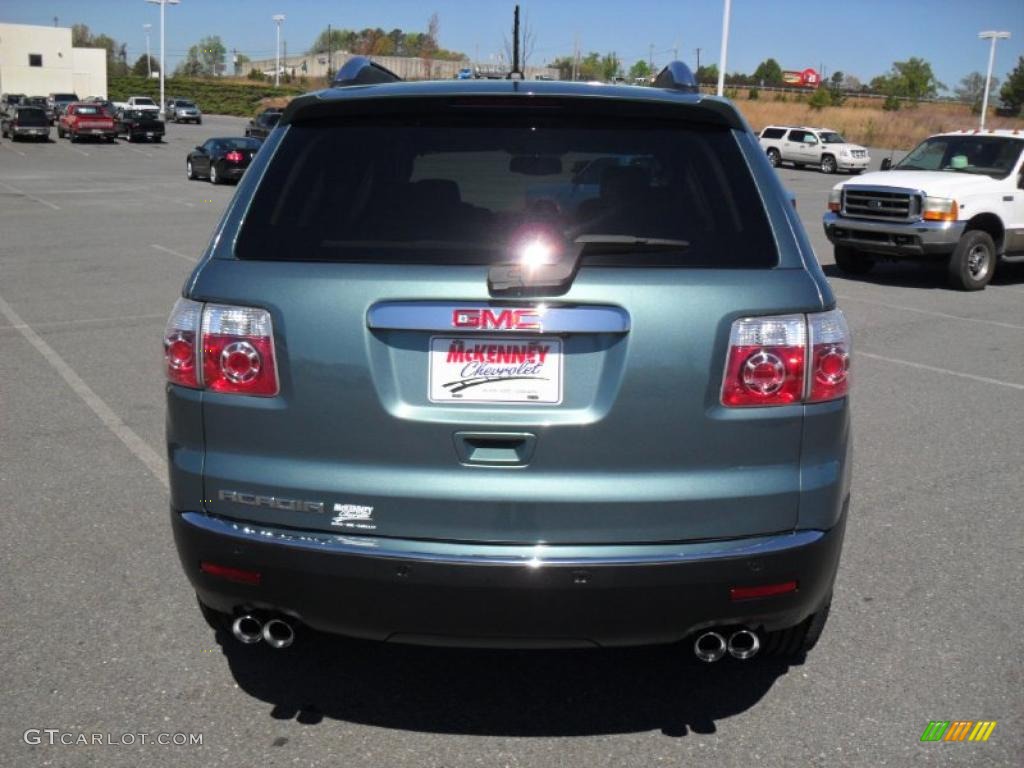2009 Acadia SLE - Silver Green Metallic / Light Titanium photo #3