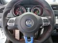 Interlagos Plaid Cloth Steering Wheel Photo for 2011 Volkswagen GTI #47713317