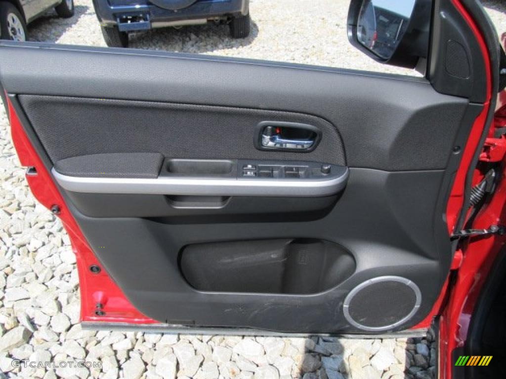 2011 Suzuki Grand Vitara Premium 4x4 Black Door Panel Photo #47713410