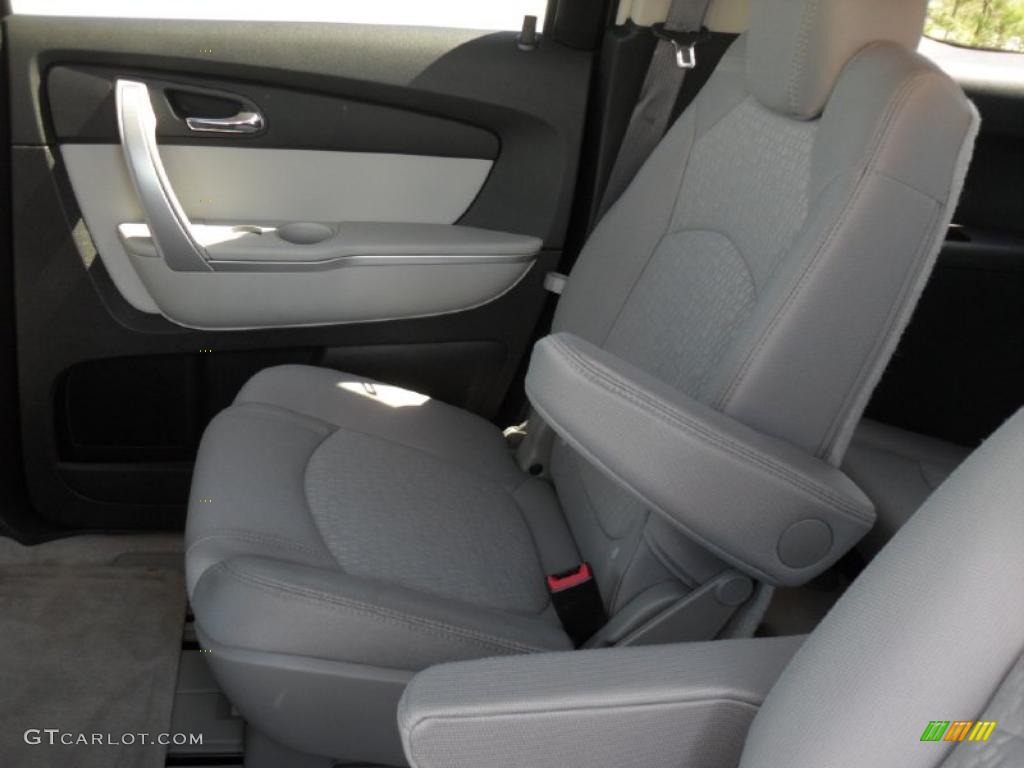 2009 Acadia SLE - Silver Green Metallic / Light Titanium photo #13