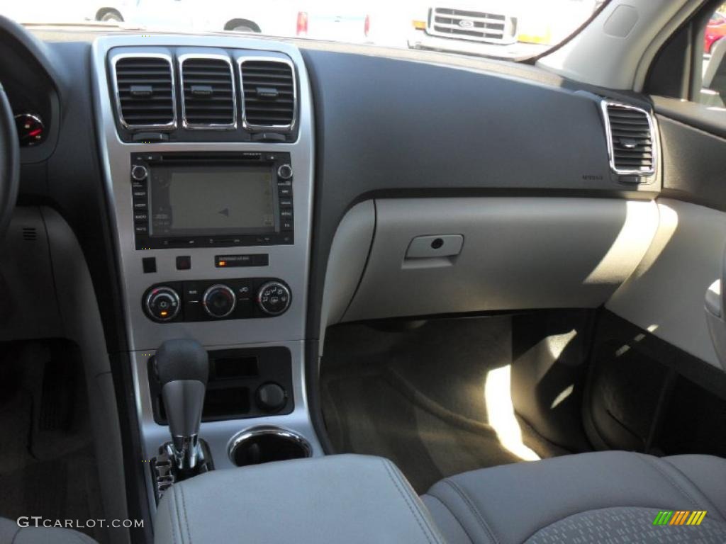 2009 Acadia SLE - Silver Green Metallic / Light Titanium photo #15